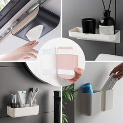 12pcs Hanging Non-marking Magic Button Removable Glue Tape