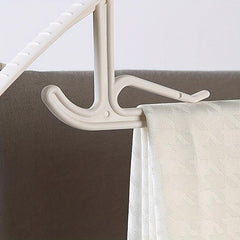 5pcs Non-marking Non-slip Clothes Hanger Cooling Hanging Clothes Rack