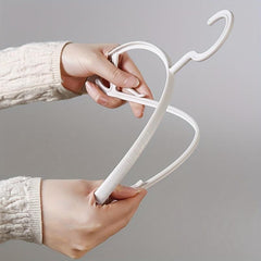 5pcs Non-marking Non-slip Clothes Hanger Cooling Hanging Clothes Rack