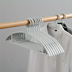 5pcs Non-marking Non-slip Clothes Hanger Cooling Hanging Clothes Rack