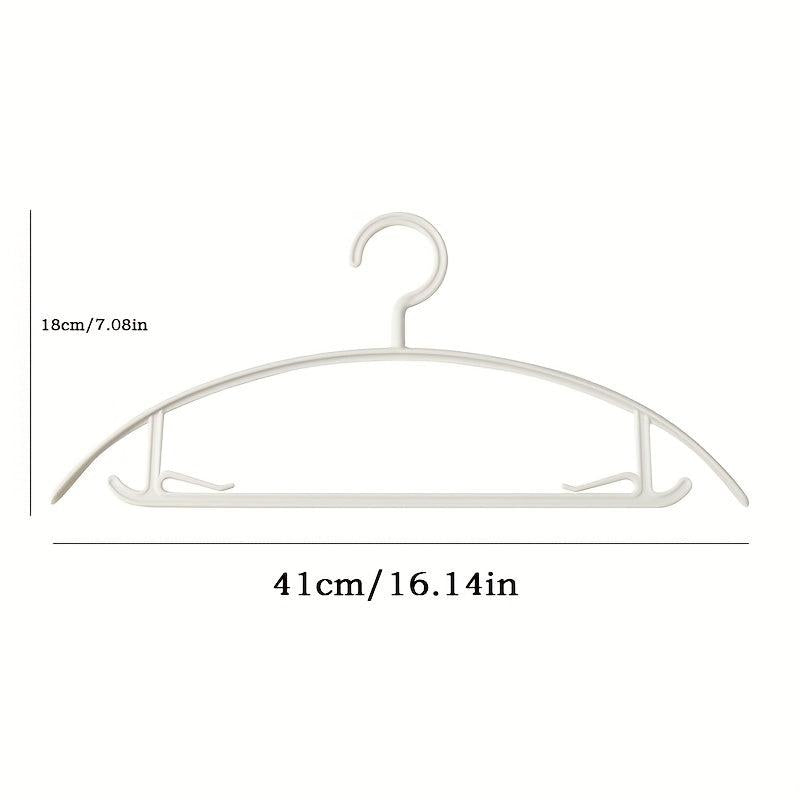 5pcs Non-marking Non-slip Clothes Hanger Cooling Hanging Clothes Rack