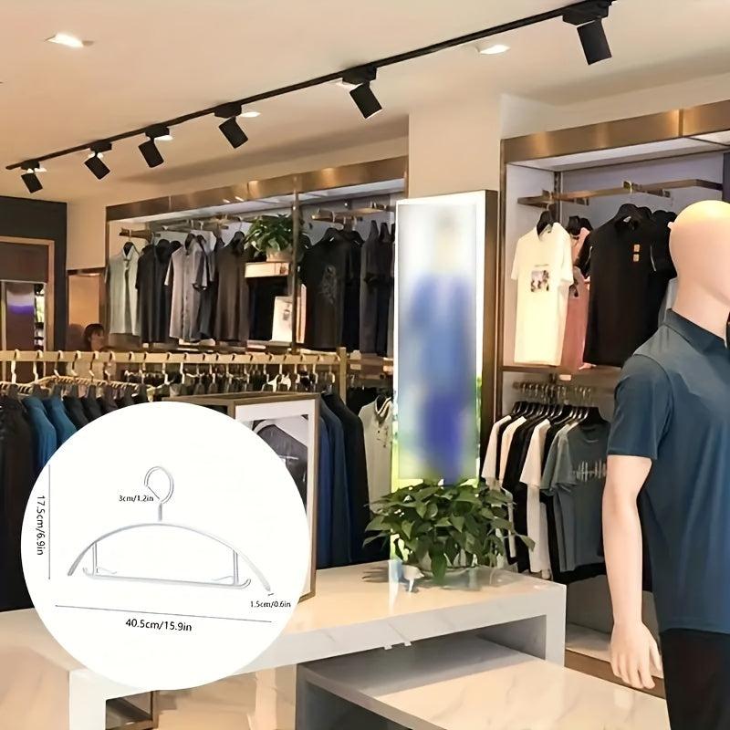 5pcs Non-marking Non-slip Clothes Hanger Cooling Hanging Clothes Rack