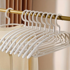 5pcs Non-marking Non-slip Clothes Hanger Cooling Hanging Clothes Rack