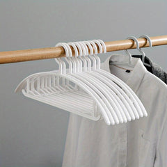 5pcs Non-marking Non-slip Clothes Hanger Cooling Hanging Clothes Rack