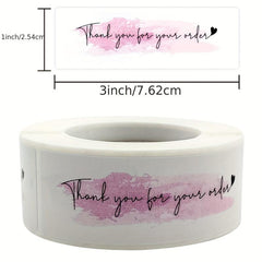 125 Thank You For Your Order Stickers Decorative Sealing Stickers