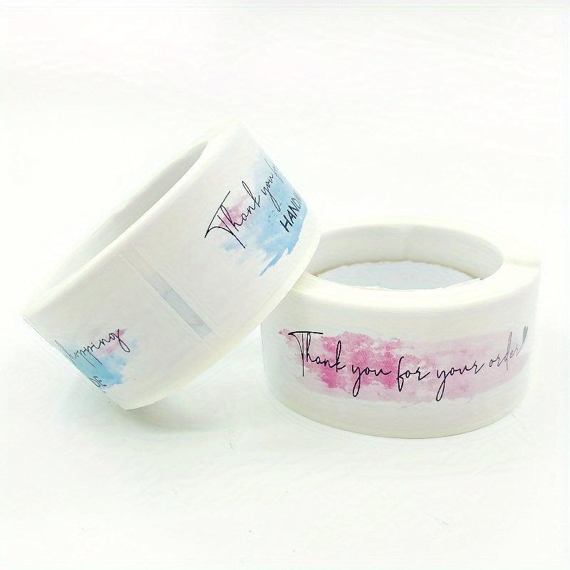 125 Thank You For Your Order Stickers Decorative Sealing Stickers