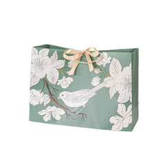 Ancient Style Gift Bag Classical Flower Bird Tote Bag Cheongsam Clothes Costume