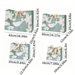 Ancient Style Gift Bag Classical Flower Bird Tote Bag Cheongsam Clothes Costume