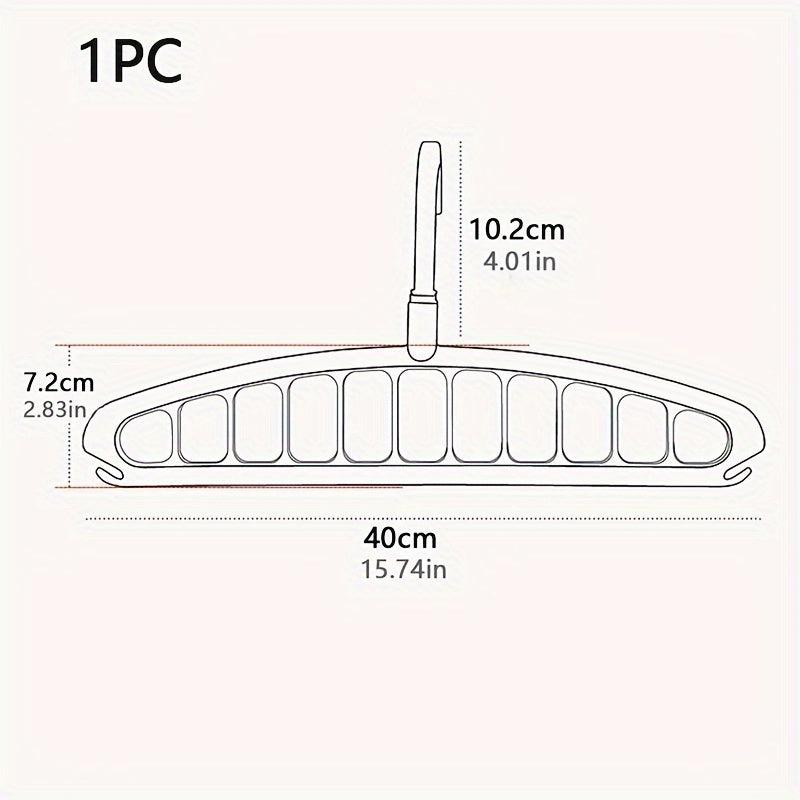 Foldable Clothes Hanger For Home Dorm And Travel