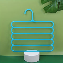 5 Layer Non-slip Clothes Hangers Pants Storage Rack
