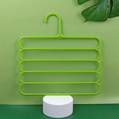 5 Layer Non-slip Clothes Hangers Pants Storage Rack