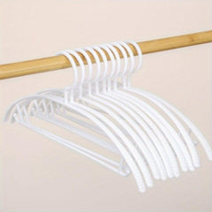 5pcs Non-slip Clothes Hangers Thickened Plastic Clothing Hanging Racks