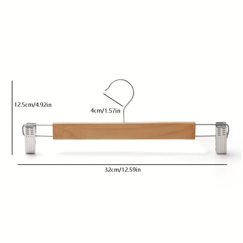 High Solid Wood Trouser Rack Adult Trouser Clip