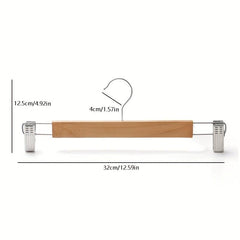 High Solid Wood Trouser Rack Adult Trouser Clip