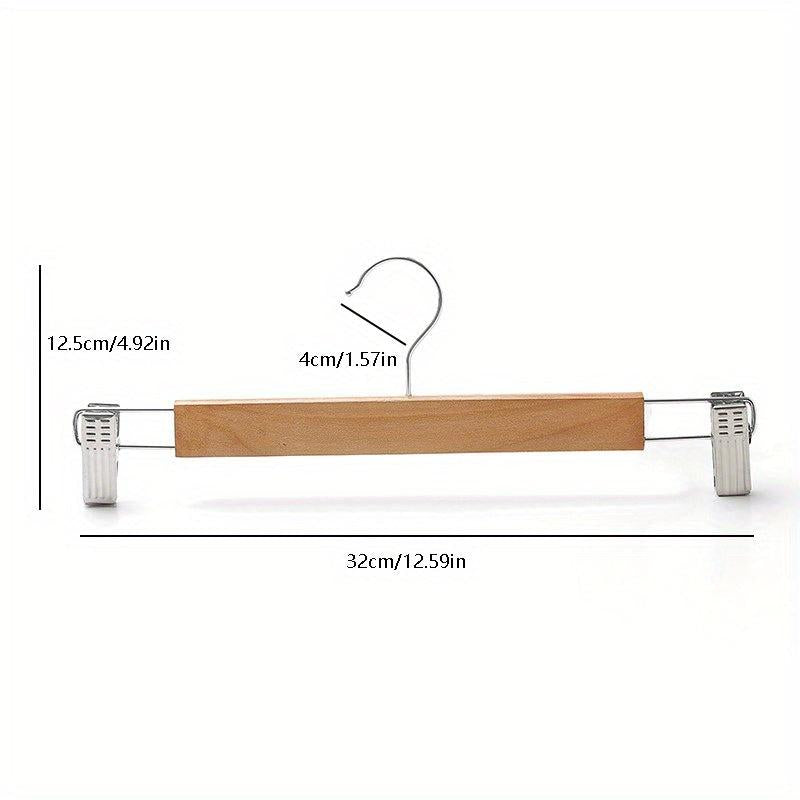 High Solid Wood Trouser Rack Adult Trouser Clip