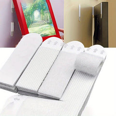 12pcs Hanging Non-marking Magic Button Removable Glue Tape Nail Adhesive Strips