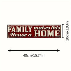 Metal Aluminum Sign Home Wall Street Outdoor Waterproof Dustproof