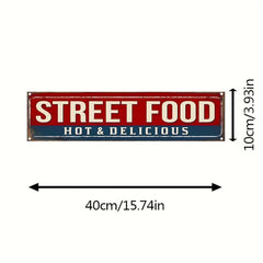 Metal Aluminum Sign Home Wall Street Outdoor Waterproof Dustproof