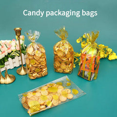 25pcs Candy Packaging Bag Birthday Party Gift Bag OPP Baking Biscuit