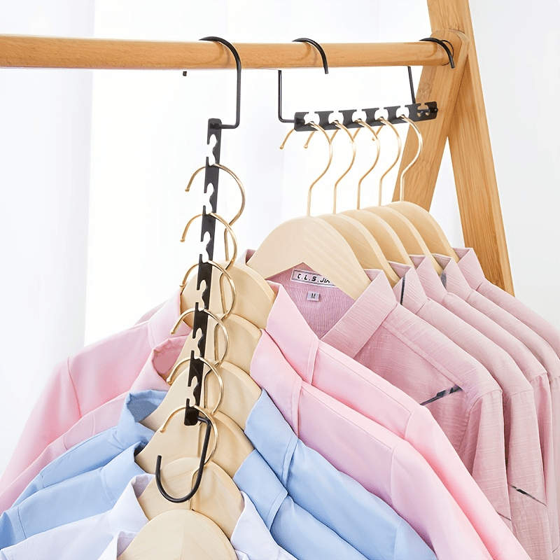 2pcs Metal Hanger Closet Organizer