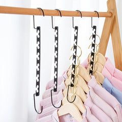 2pcs Metal Hanger Closet Organizer
