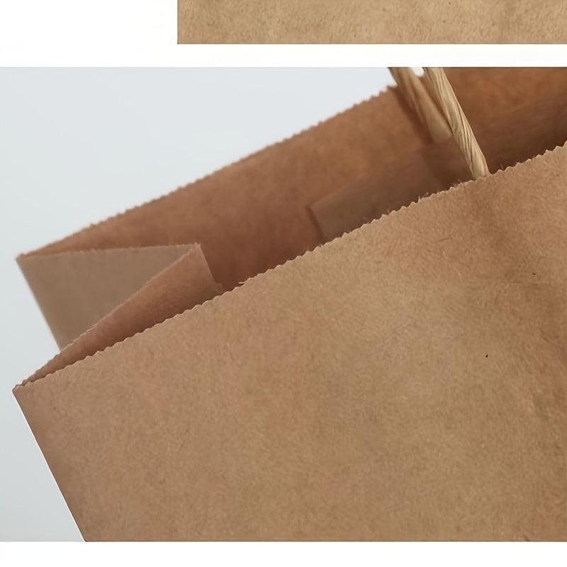 10pcs Buff Paper Bags 15.8x5.9x17in Shopping Bag Gift Bag Retail Bag
