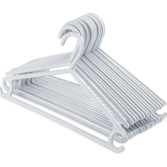 8pcs Gray Baby Double Hole Clothes Rack for Stores