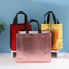 15pcs Colored Christmas Gift Bags for Commercial Use
