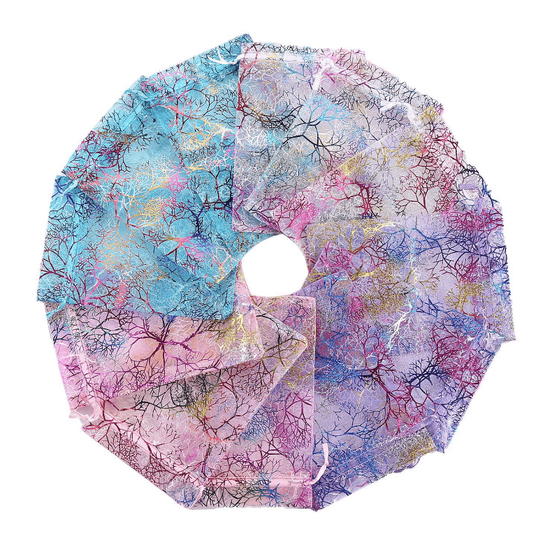 50pcs Organza Drawstring Bags For Jewelry Party Festive Cosmetics Candy
