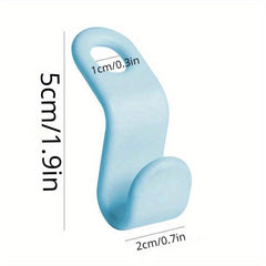 5pcs Hanger Connection Hook Clothes Hangers For Closet Plastic Clothes Rack