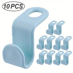 5pcs Hanger Connection Hook Clothes Hangers For Closet Plastic Clothes Rack