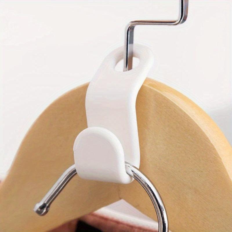 5pcs Hanger Connection Hook Clothes Hangers For Closet Plastic Clothes Rack