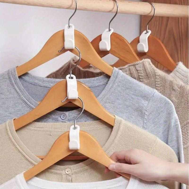 5pcs Hanger Connection Hook Clothes Hangers For Closet Plastic Clothes Rack