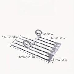 5 in 1 Magic Trouser Rack Hanger - Closet Space Saver
