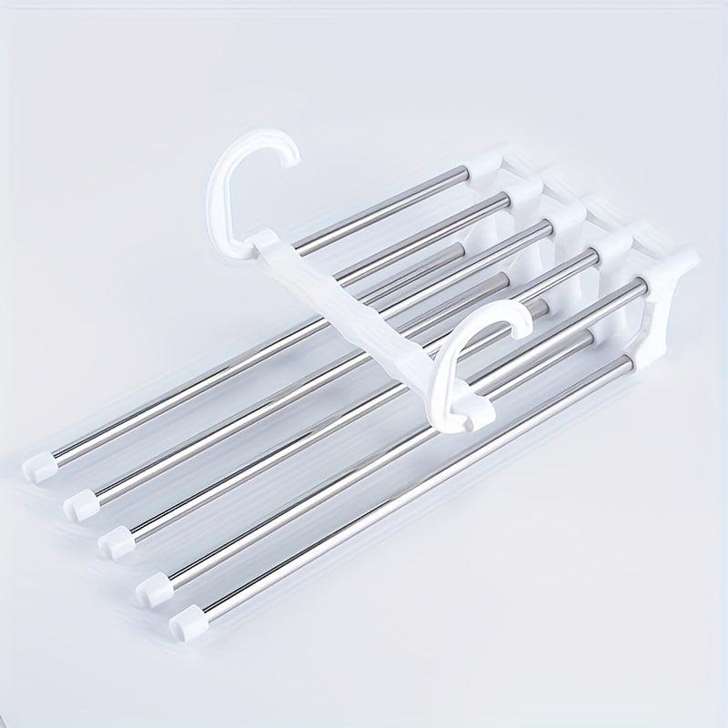 5 in 1 Magic Trouser Rack Hanger - Closet Space Saver