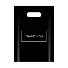 100pcs Thank You Merchandise Bags Retail Shopping Bags