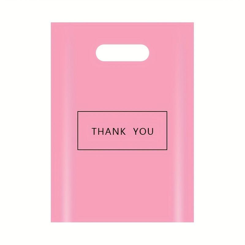 100pcs Thank You Merchandise Bags Retail Shopping Bags