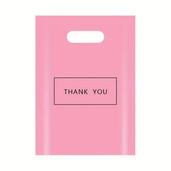 100pcs Thank You Merchandise Bags Retail Shopping Bags