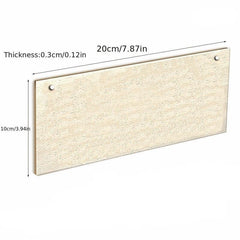 Wooden Kitchen Rule Wall Decorative Pendant Home Decoration