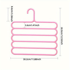 5-Layer Scarf Hanger Trouser Rack
