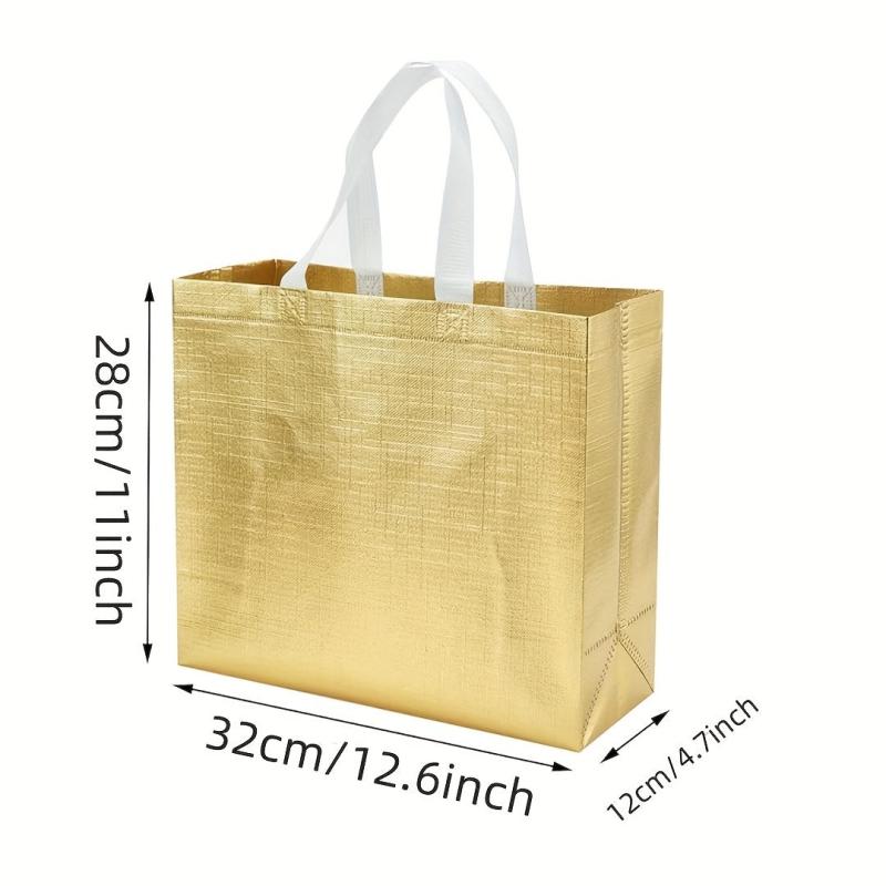 2pcs Reusable Gift Bags for Party Weddings, Light and Durable Shopping Bags