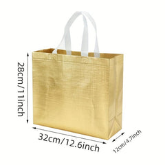 2pcs Reusable Gift Bags for Party Weddings, Light and Durable Shopping Bags