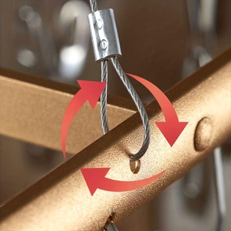 Aluminum Sunshade Clip Hanger Underwear Panty Socks Drying Hanger