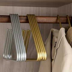Aluminum Alloy Clothes Hanger Triangle Hanging Clothes Rack