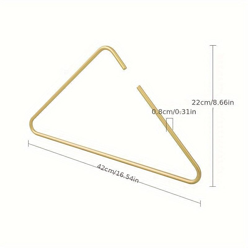 Aluminum Alloy Clothes Hanger Triangle Hanging Clothes Rack