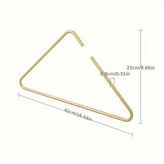 Aluminum Alloy Clothes Hanger Triangle Hanging Clothes Rack