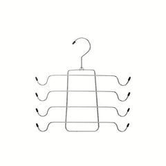 Iron Layer Underwear Hanger Folding Storage Tie Rack