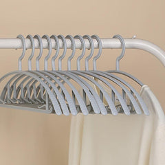 5pcs Semi-circular Moon Clothes Hanger Non-slip for Drying And Storage