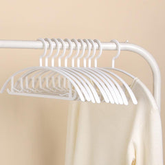 5pcs Semi-circular Moon Clothes Hanger Non-slip for Drying And Storage