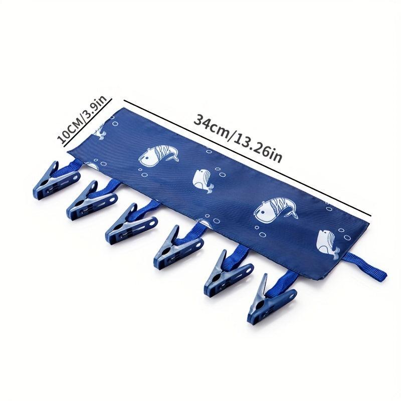 Portable Hat Rack Organizer for Travel, Self Adhesive Fabric Clothes Hanger